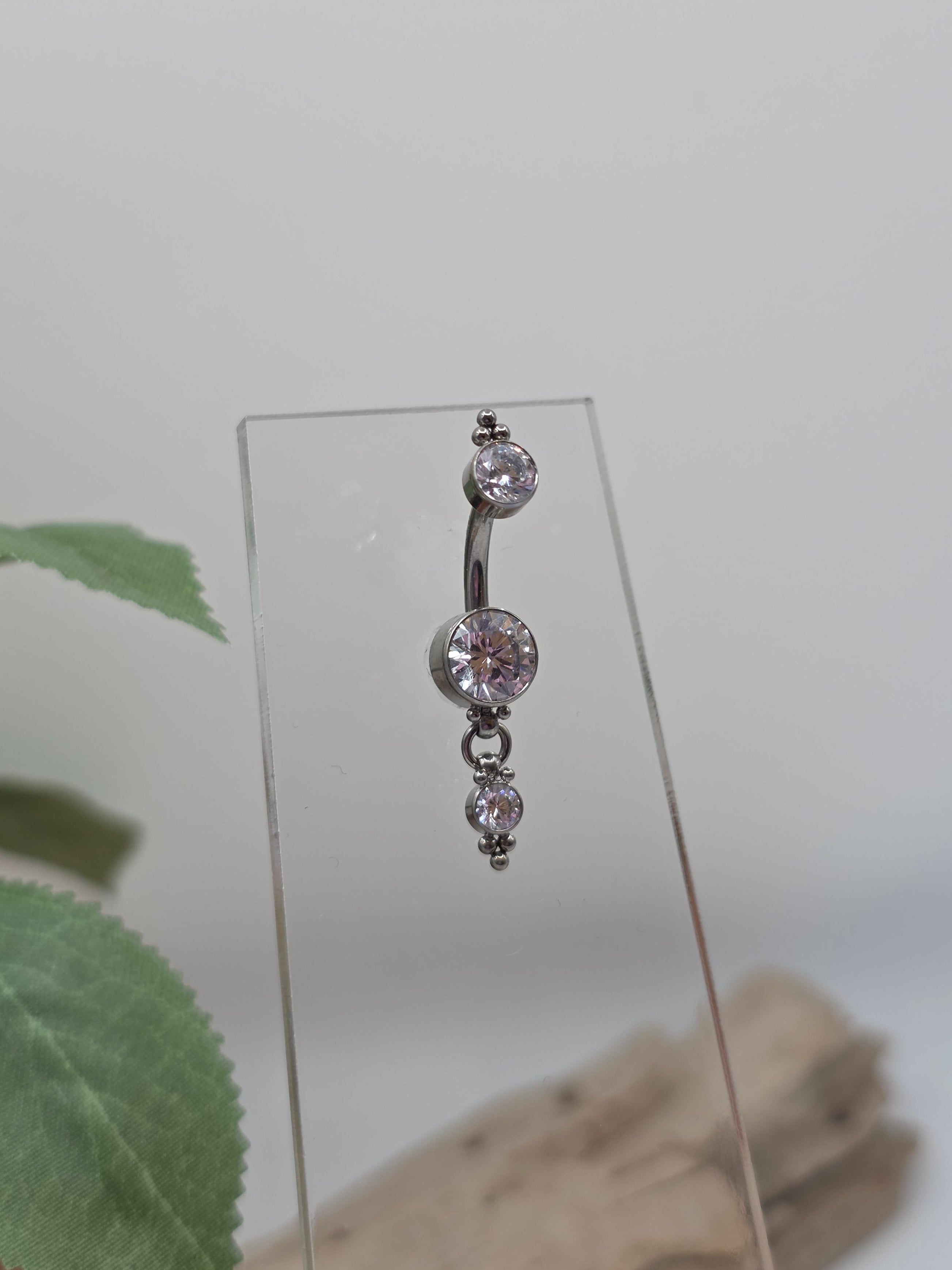 Titanium Linn Navel Curve