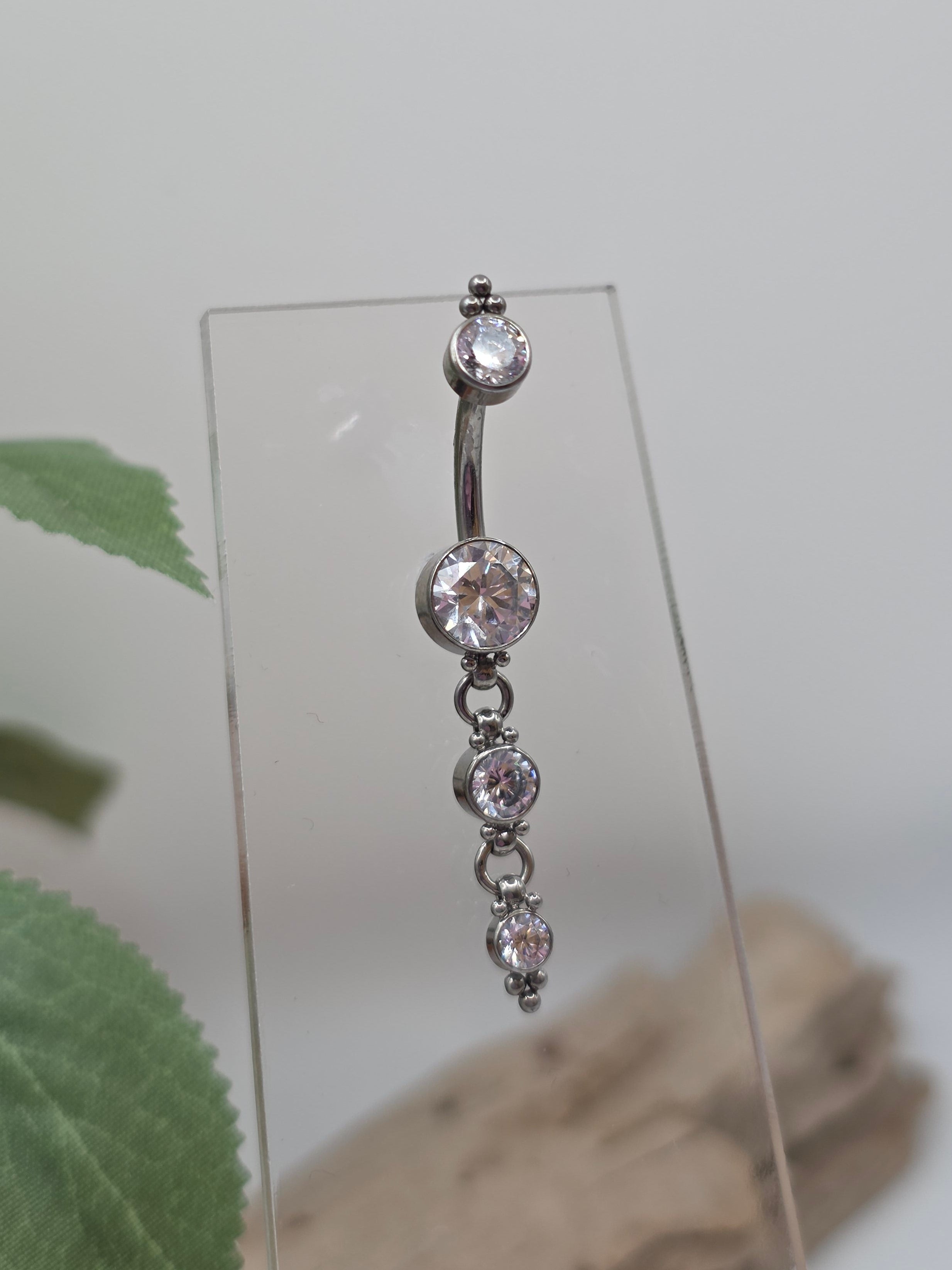 Titanium Linn Navel Curve